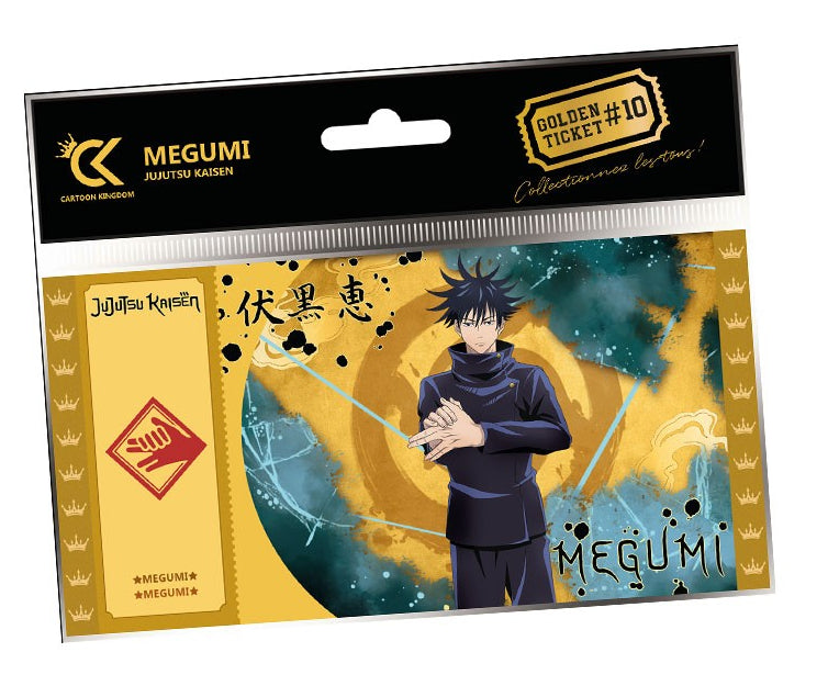 Isola dei Collezionisti - Cartoon Kingdom - JUJUTSU KAISEN - Golden TIcket - Megumi - 1