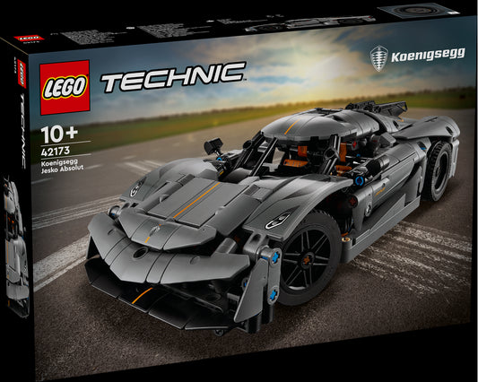 Isola dei Collezionisti - LEGO 42173 Hypercar Koenigsegg Jesko Absolut grigia - 1