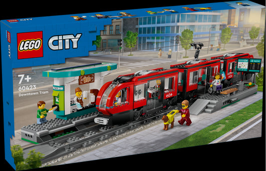 Isola dei Collezionisti - LEGO 60423 Tram e fermata del tram - 1