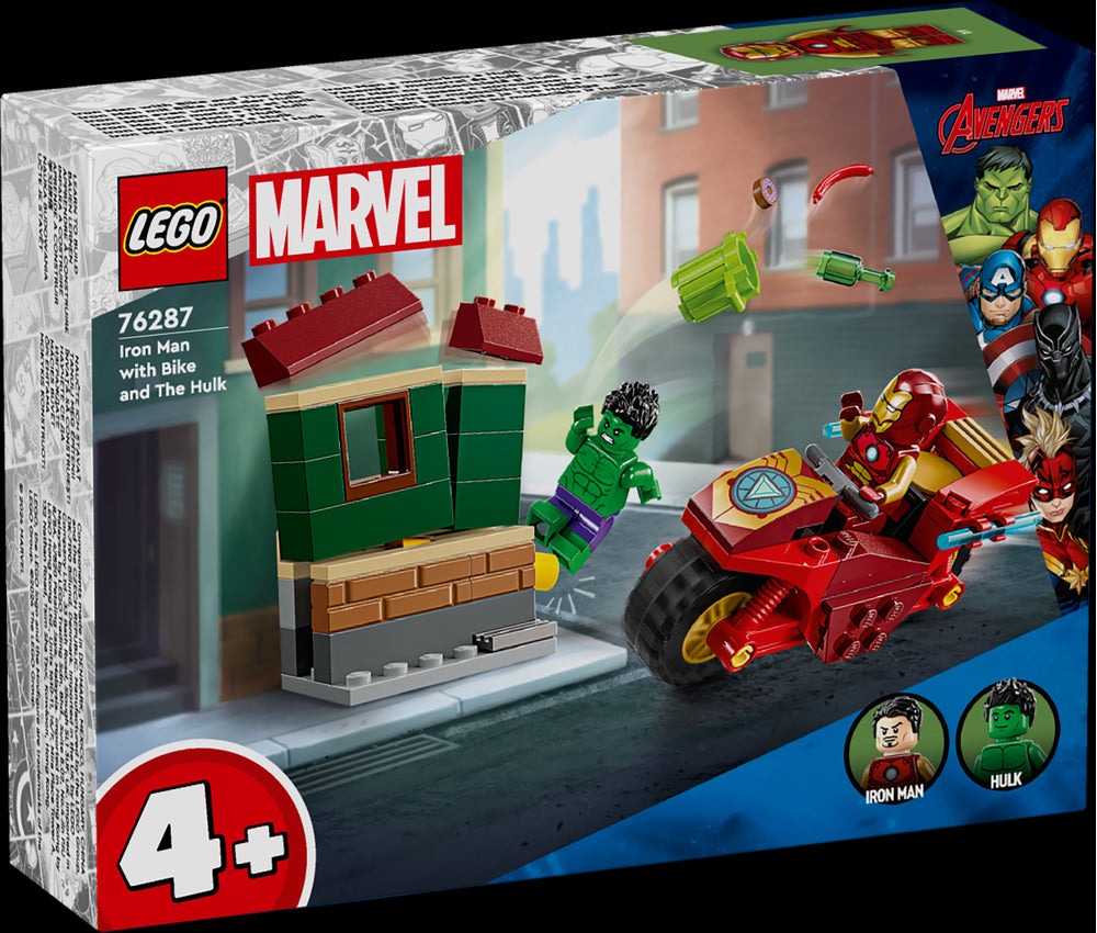 Isola dei Collezionisti - LEGO 76287 Iron Man con moto e The Hulk - 1