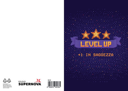 Isola dei Collezionisti - BIGLIETTO AUGURI - BA19 - GIOCO LEVEL UP - 2