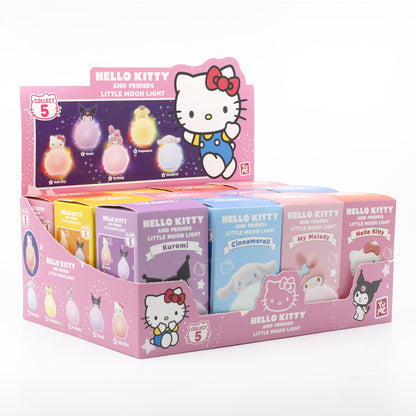 Isola dei Collezionisti - 11530 - HELLO KITTY AND FRIENDS - LITTLE MOON - LIGHT SERIES - PDQ 12 PZ - MINIFIGURE 8CM - 2