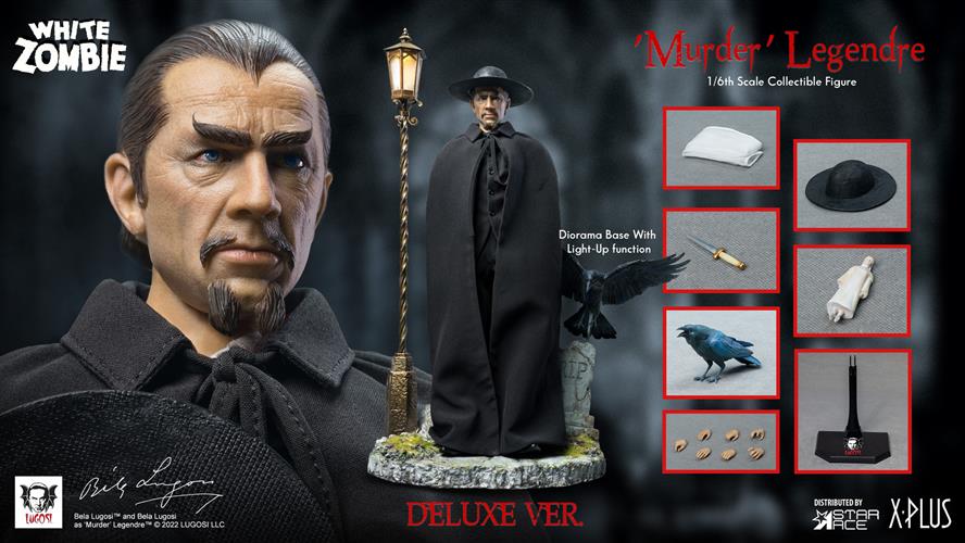 Isola dei Collezionisti - 82930 - WHITE ZOMBIES - MURDER LEGENDRE BELA LUGOSI - AF DELUXE 30CM - 1