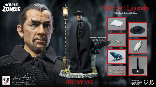 Isola dei Collezionisti - 82930 - WHITE ZOMBIES - MURDER LEGENDRE BELA LUGOSI - AF DELUXE 30CM - 1