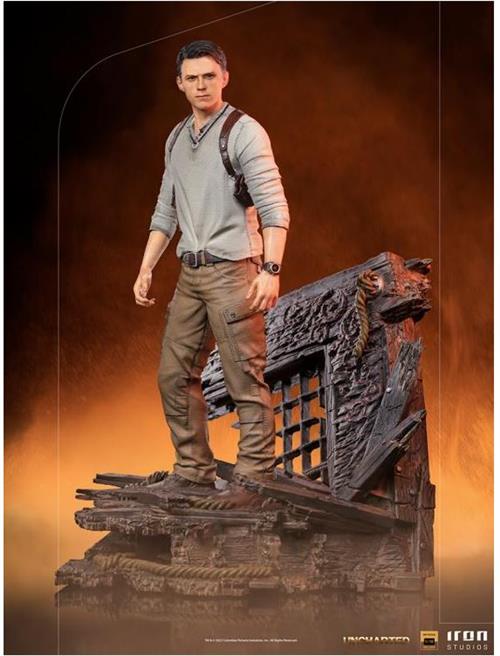 Isola dei Collezionisti - 83991 - UNCHARTED MOVIE - NATHAN DRAKE DELUXE - STATUA 22CM 1/10 - 1