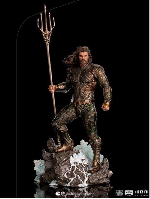 Isola dei Collezionisti - 83436 - JUSTICE LEAGUE BY ZACK SNYDER - AQUAMAN - STATUA 30CM 1/10 - 1