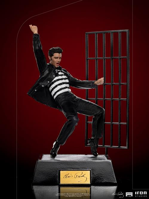 Isola dei Collezionisti - 81160 - ELVIS PRESLEY JAILHOUSE ROCK - STATUA 23CM - 1