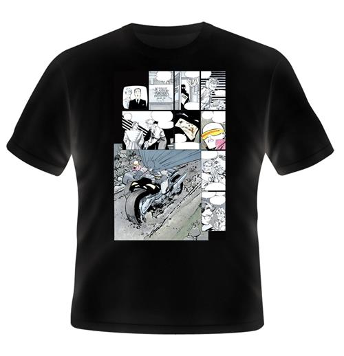 Isola dei Collezionisti - BATMAN58 - T-SHIRT MILLER COMICS MOTORBIKE M - 1