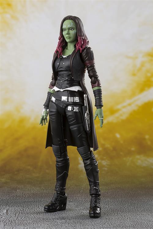 Isola dei Collezionisti - 74844 - MARVEL: AVENGERS INFINITY WAR - SH FIGUARTS - GAMORA 16CM - 1