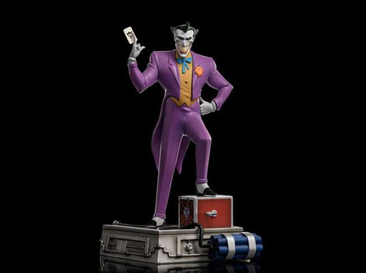 Isola dei Collezionisti - 83995 - DC COMICS: BATMAN - ANIMATED JOKER- STATUA 21CM 1/10 - 1