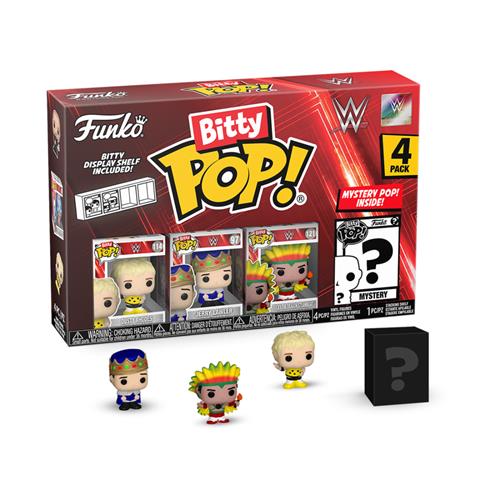 Isola dei Collezionisti - 75462 - WWE - FUNKO BITTY POP VINYL FIGURE - DUSTY RHODES (4PK) - 1