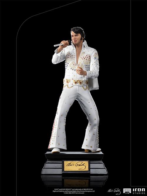 Isola dei Collezionisti - 81437 - ELVIS PRESLEY 1973 1/10 ART STATUE - STATUA 20CM - 1