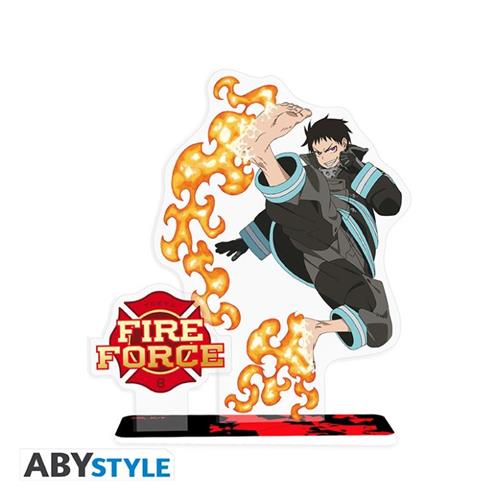 Isola dei Collezionisti - ABYACF111 - FIRE FORCE - ACRYL 2D PRINT FIGURE - SHINRA 10CM - 1