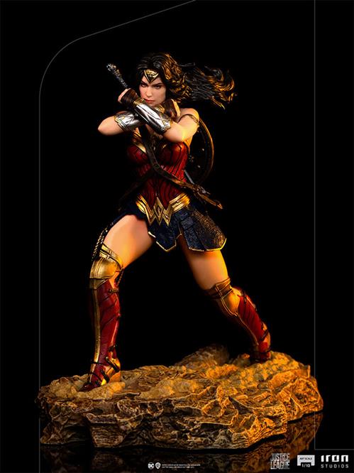 Isola dei Collezionisti - 81857 - JUSTICE LEAGUE BY ZACH SNYDER - WONDER WOMAN - STATUA 17CM - 1