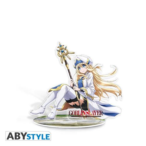 Isola dei Collezionisti - ABYACF011 - GOBLIN SLAYER - ACRYL 2D PRINT FIGURE - PRIESTESS 8CM - 1