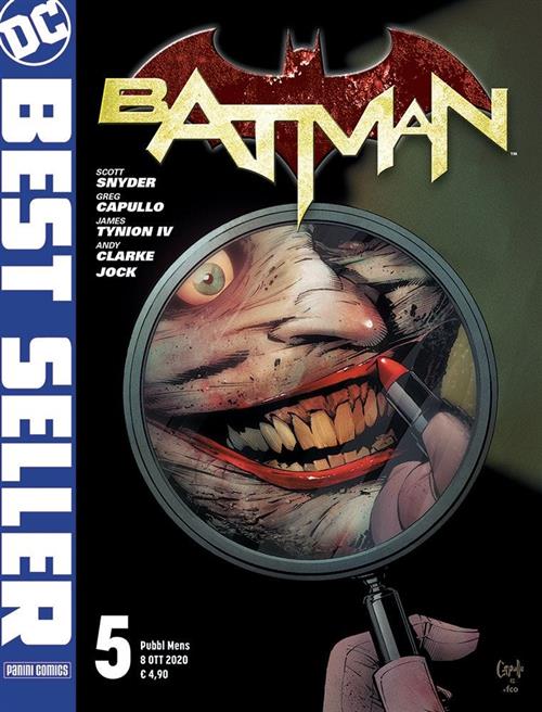 Isola dei Collezionisti - DC BEST SELLER - BATMAN DI SCOTT SNYDER & GREG CAPULLO 5 - PRIMA RISTAMPA - 1