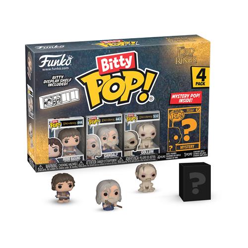 Isola dei Collezionisti - 75456 - THE LORD OF THE RINGS - FUNKO BITTY POP VINYL FIGURE - FRODO (4PK) - 1