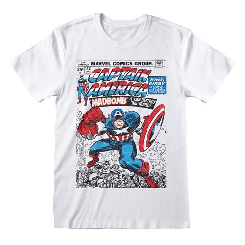 Isola dei Collezionisti - MARVEL COMICS - T-SHIRT - CAPTAIN AMERICA COMIC COVER S - 1