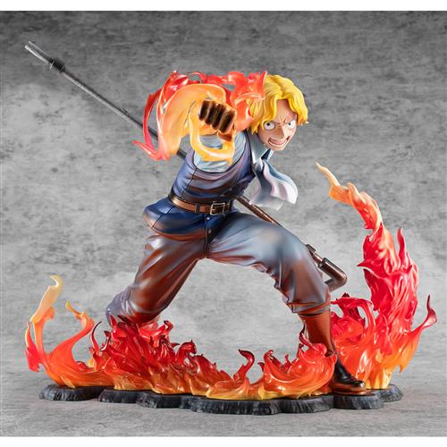 Isola dei Collezionisti - 81810 - ONE PIECE - P.O.P STATUE - SABO FIRE FIST 15CM - 1