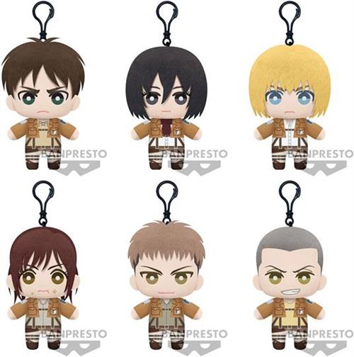 Isola dei Collezionisti - 19084 - ATTACK ON TITAN - TOMONUI PLUSH ASSORTMENT SERIES 1 18PZ - 1