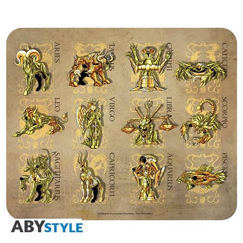 Isola dei Collezionisti - ABYACC332 - SAINT SEIYA - MOUSEPAD - GOLD ARMORS - 1