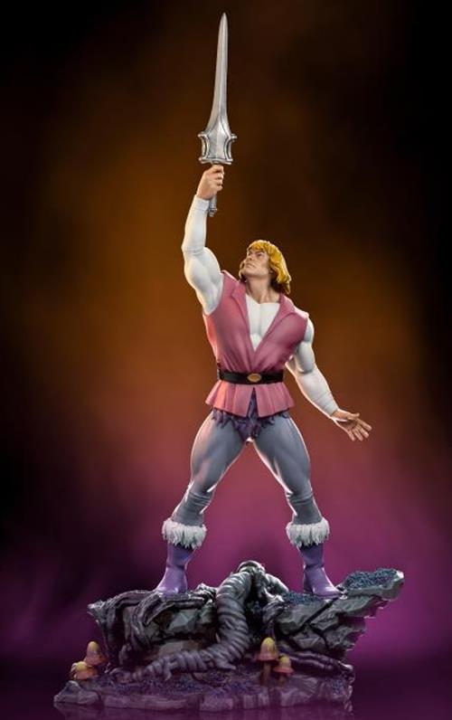 Isola dei Collezionisti - 83693 - MASTERS OF THE UNIVERSE - PRINCE ADAM - STATUA 38CM - 1