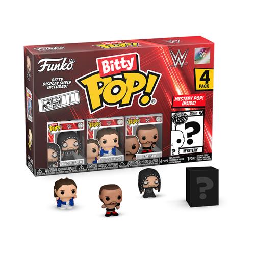 Isola dei Collezionisti - 75464 - WWE - FUNKO BITTY POP VINYL FIGURE - THE UNDERTAKER (4PK) - 1