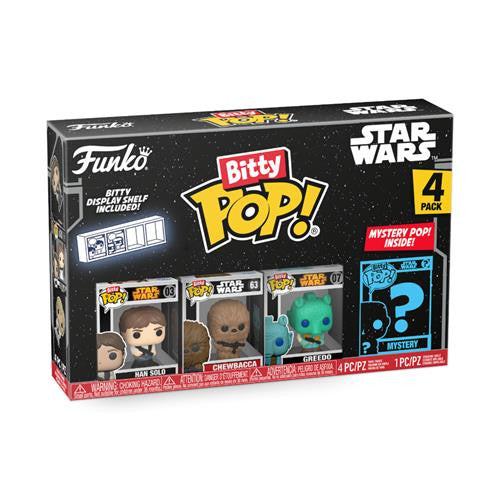 Isola dei Collezionisti - 71513 - STAR WARS - FUNKO BITTY POP VINYL FIGURE - HAN SOLO (4PK) - 1