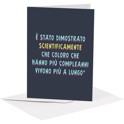 Isola dei Collezionisti - BIGLIETTO AUGURI - BA07 - GENERICO SCIENTIFICAMENTE - 1