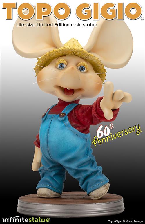 Isola dei Collezionisti - 77296 - TOPO GIGIO LIFE SIZE LIMITED STATUE 36CM - 1