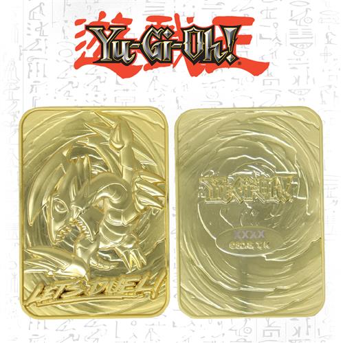 Isola dei Collezionisti - 80497 - YU-GI-OH! - METAL GOLD CARD REPLICA - BLUE EYES TOON DRAGON - 1