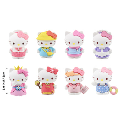 Isola dei Collezionisti - 11580 - HELLO KITTY - BLIND BOX - FIGURINE DRESS-UP SERIES - PDQ 12 PZ - MINIFIGURE 5CM - 1