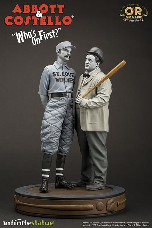 Isola dei Collezionisti - 72766 - ABBOT & COSTELLO OLD&RARE - STATUA - 32CM - 1