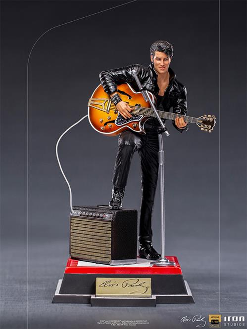 Isola dei Collezionisti - 77695 - ELVIS PRESLEY COMEBACK DLX 1/10 ART ST - STATUA 23CM - 1