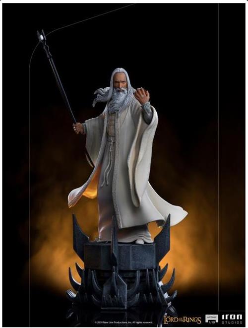 Isola dei Collezionisti - 83205 - THE LORD OF THE RINGS - SARUMAN - STATUA 12CM 1/10 - 1