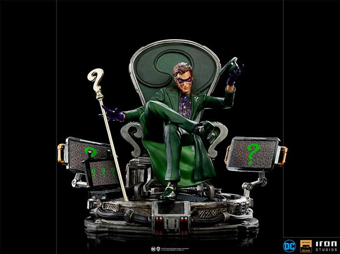 Isola dei Collezionisti - 81859 - DC COMICS - RIDDLER DELUXE - STATUA 17CM - 1