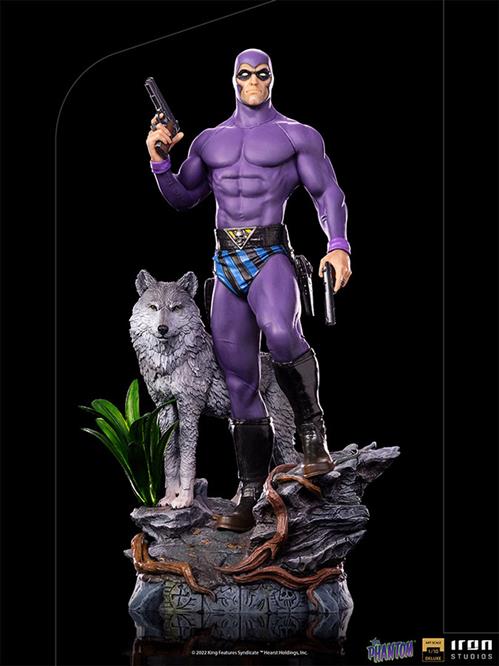 Isola dei Collezionisti - 81341 - THE PHANTOM COMICS - THE PHANTOM DELUXE - STATUA 23CM - 1