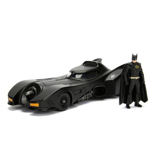 Isola dei Collezionisti - BATMAN - BATMOBILE 1989 W/BATMAN - SCALA 1:24 - 1