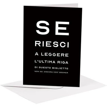 Isola dei Collezionisti - BIGLIETTO AUGURI - BA13 - GENERICO BOOMER - 1