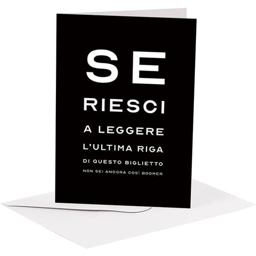 Isola dei Collezionisti - BIGLIETTO AUGURI - BA13 - GENERICO BOOMER - 1