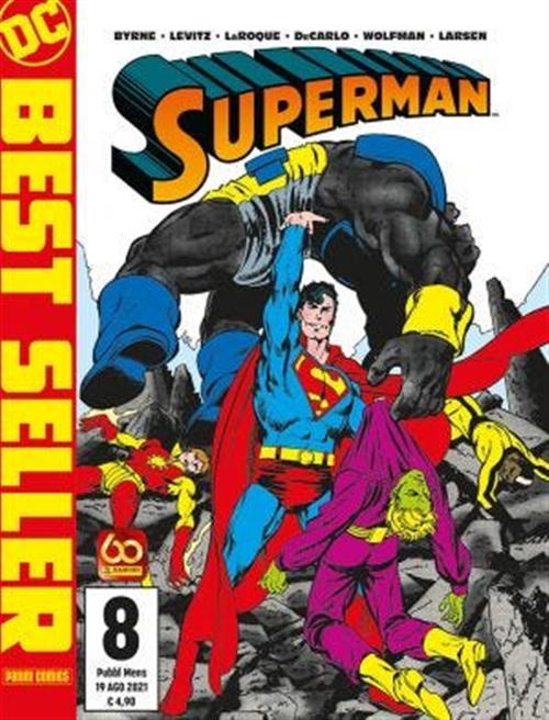 Isola dei Collezionisti - DC BEST SELLER NUOVA SERIE - SUPERMAN DI JOHN BYRNE 8 - 1