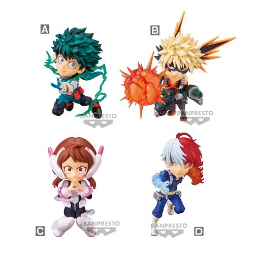 Isola dei Collezionisti - 19501 - MY HERO ACADEMIA - WORLD COLLECTABLE FIGURE ASSORTMENT (72PZ) - MINIFIGURE 7CM - 1