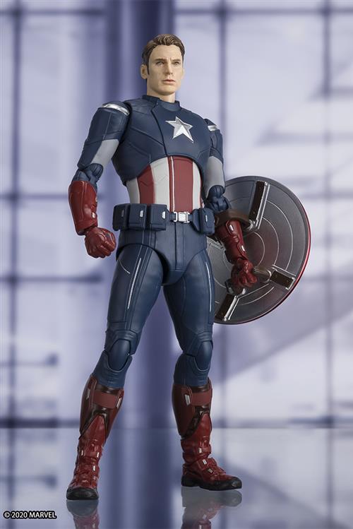 Isola dei Collezionisti - 72430 - AVENGERS ENDGAME - SH FIGUARTS - CAPTAIN AMERICA 17CM - 1