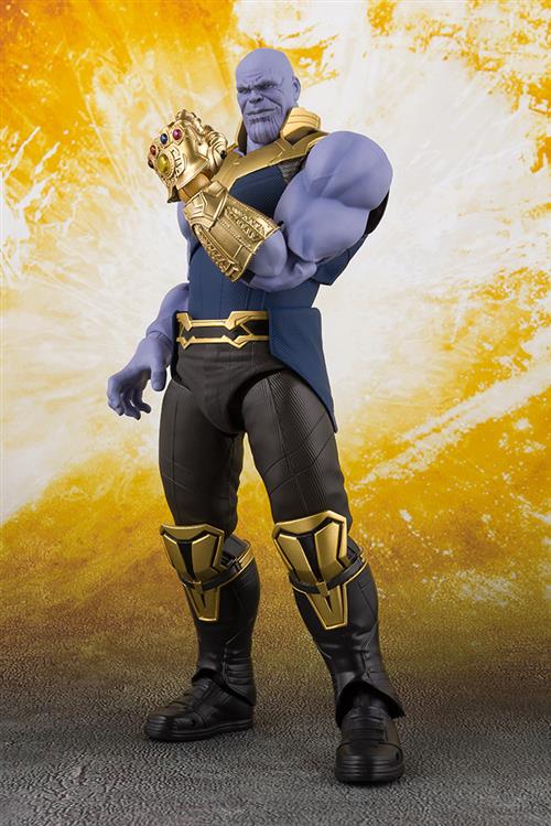 Isola dei Collezionisti - 60688 - AVENGERS INFINITY WAR - SH FIGUARTS - THANOS 19CM (RISTAMPA) - 1