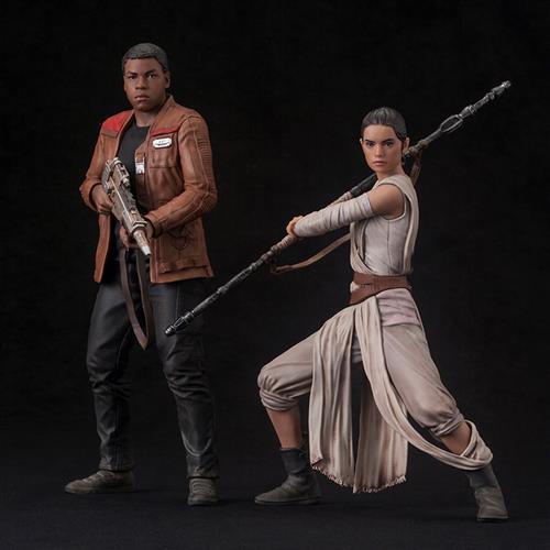 Isola dei Collezionisti - 54163 - STAR WARS EPISODE VII - REY & FINN - ARTFX STATUE - 1