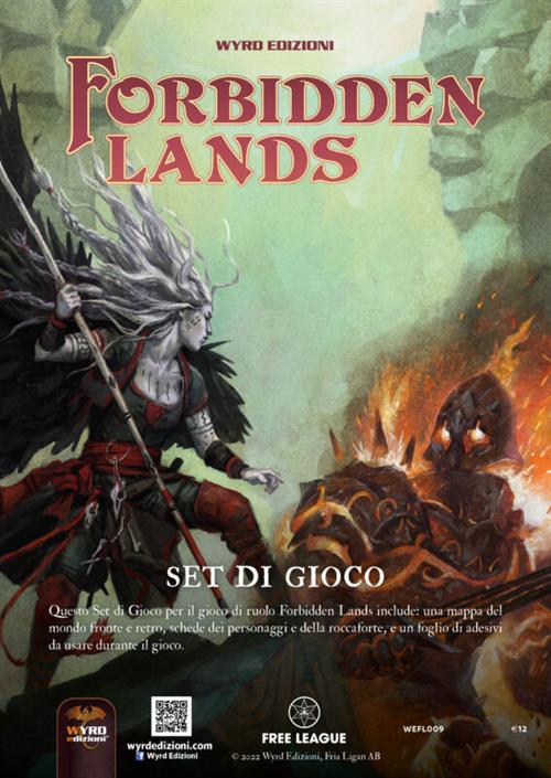 Isola dei Collezionisti - FORBIDDEN LANDS - RISORSE DI GIOCO (SET MAPPA DI GIOCO E SCHEDE) - 1