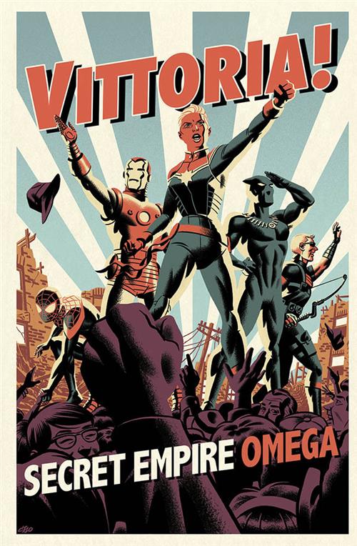 Isola dei Collezionisti - MARVEL MINISERIE 199 - SECRET EMPIRE OMEGA - VARIANT FX - 1