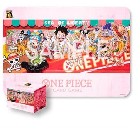 Isola dei Collezionisti - ONE PIECE CARD GAME - 25TH ANNIVERSARY - PLAYMAT & CARD CASE SET - ENG - 1