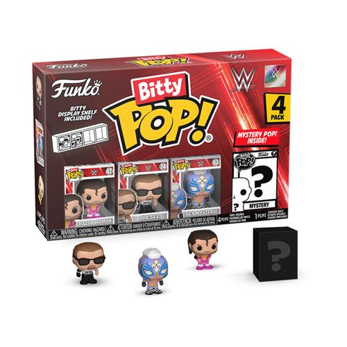 Isola dei Collezionisti - 75463 - WWE - FUNKO BITTY POP VINYL FIGURE - RAZOR RAMON (4PK) - 1