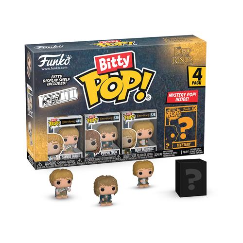 Isola dei Collezionisti - 75458 - THE LORD OF THE RINGS - FUNKO BITTY POP VINYL FIGURE - SAMWISE (4PK) - 1